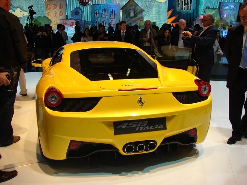 Yellow Ferrari Sports Car — Public