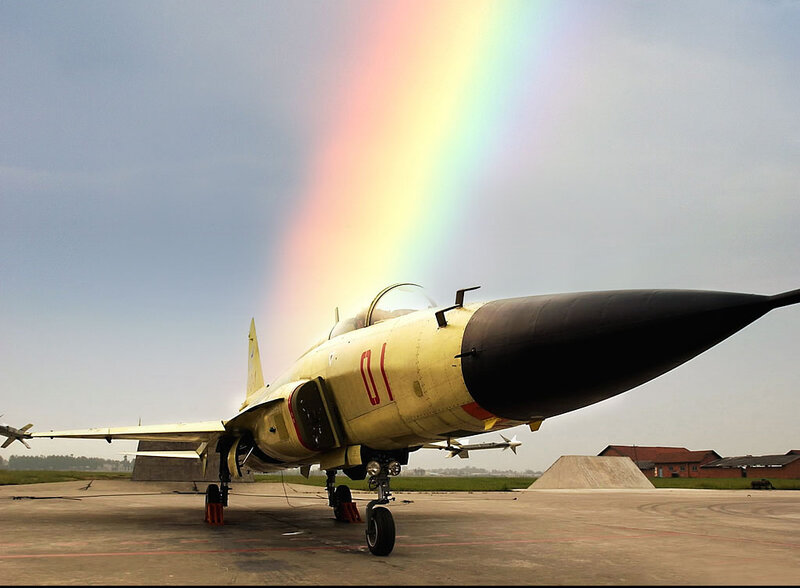 Yellow Fighter Jet