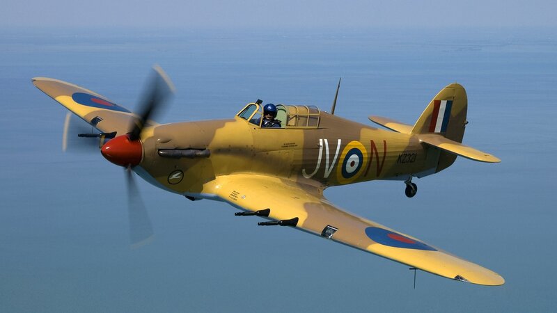 Yellow Fighter Plane — Serene
