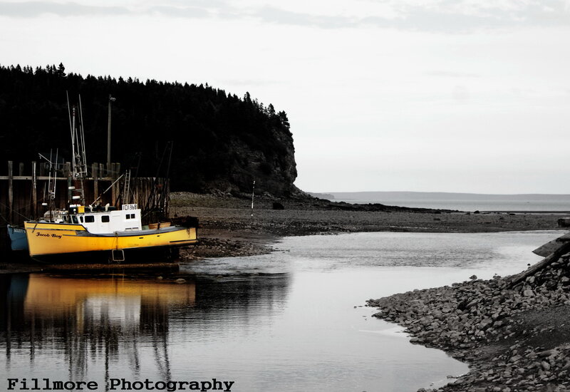 Yellow Fishing Boat