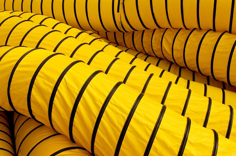 Yellow Flexible Ducts
