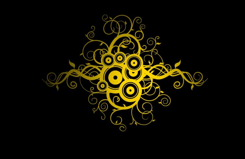 Yellow Floral Pattern — Ornate