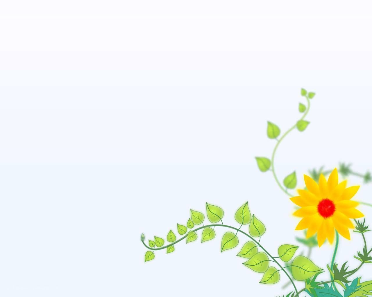 yellow flower with green vines