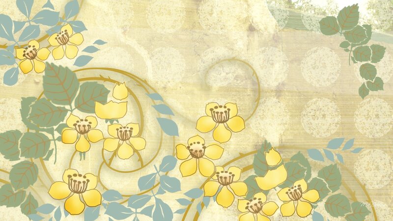 Yellow Flowers and Leaves — Calm