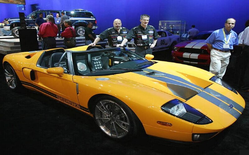 Yellow Ford Gt Car — Formal