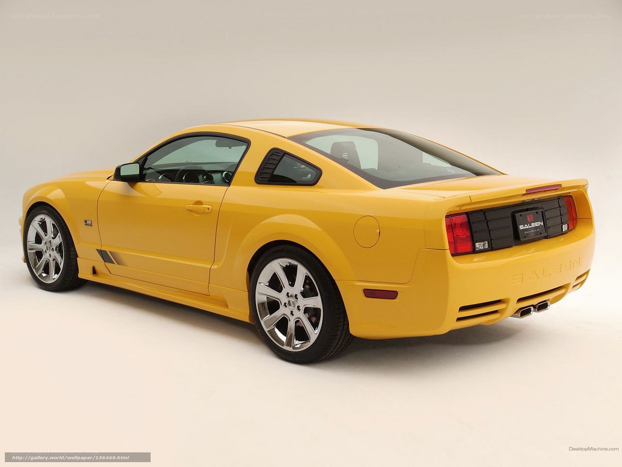 yellow ford mustang sally