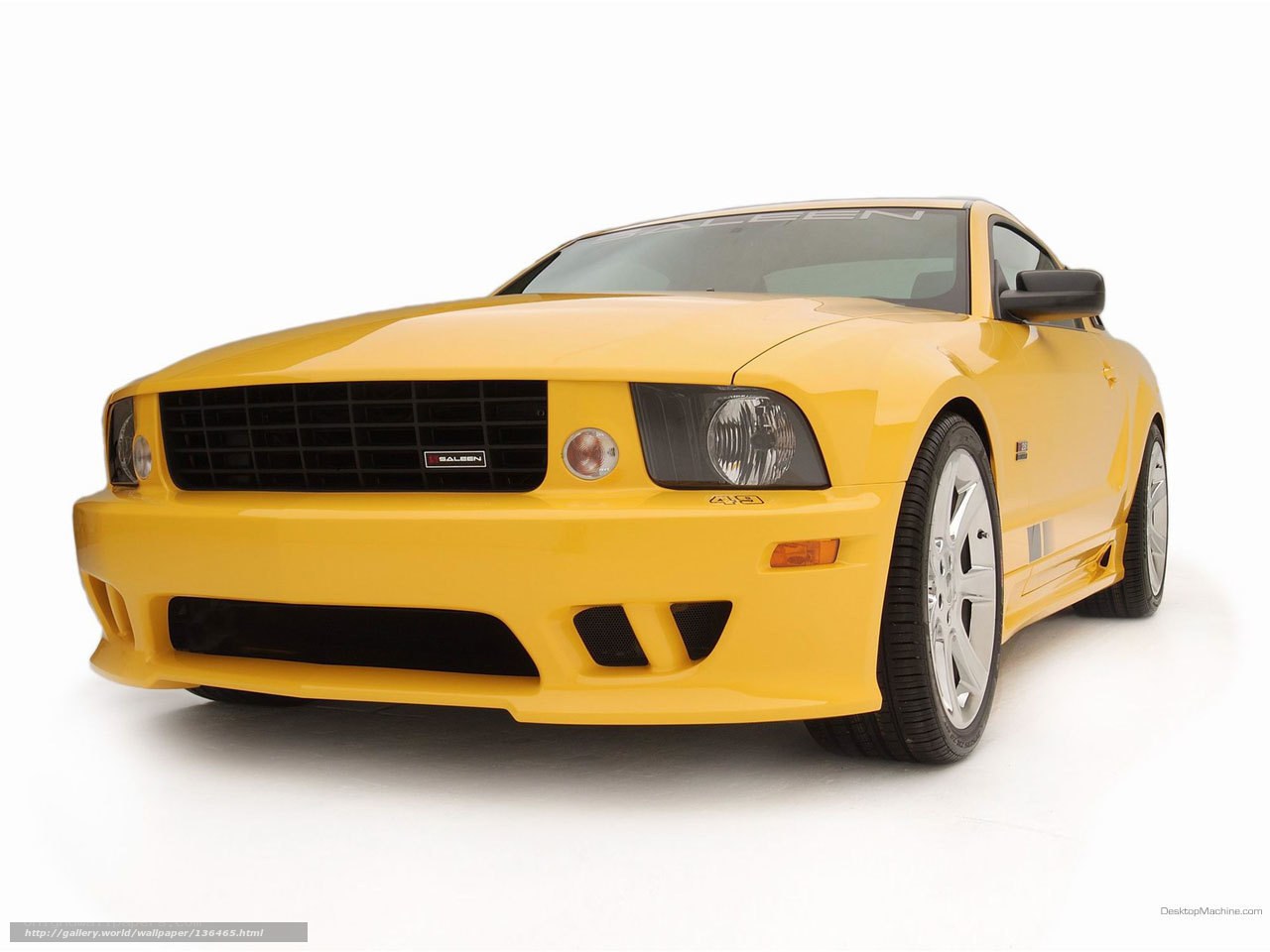 yellow Ford Mustang Salsa