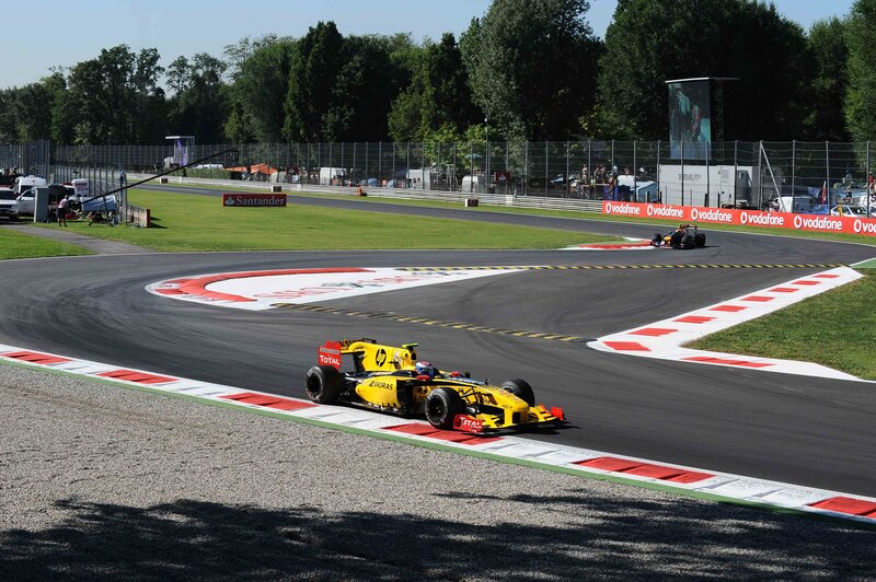 Yellow Formula One Car — Active