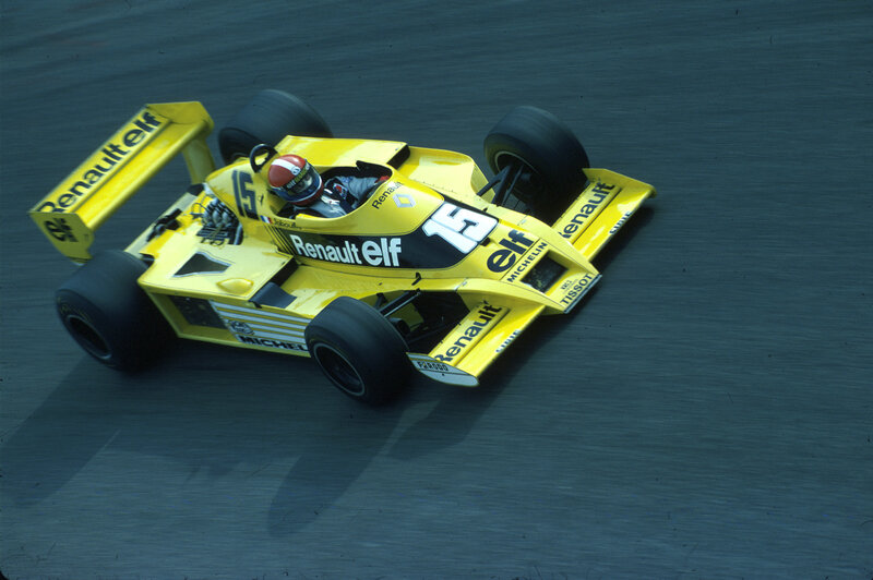 Yellow Formula One Car — Dynamic, Photograph, Driver, Racing Track, Tires