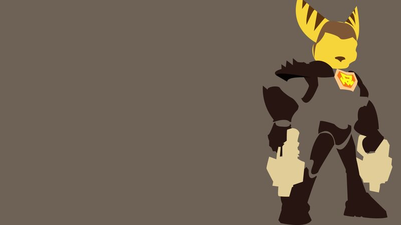 Yellow Fox Character — Brown