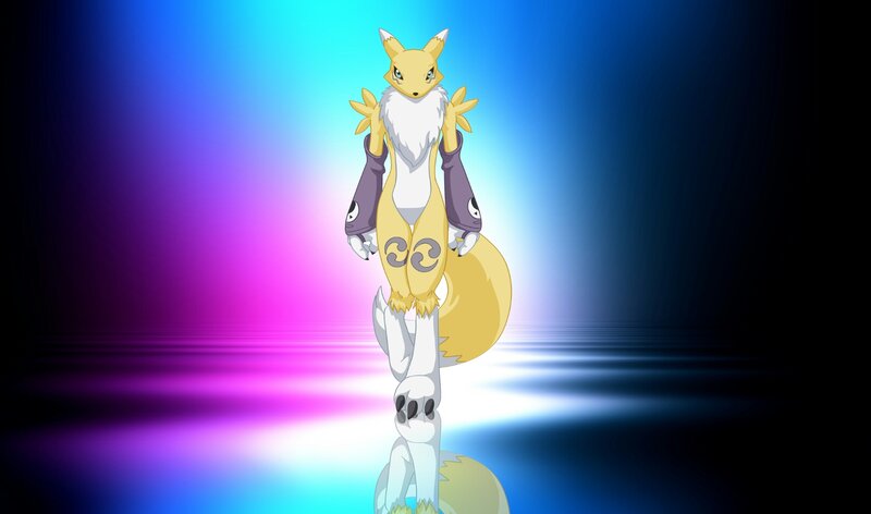 Yellow Fox-like Creature — Blue