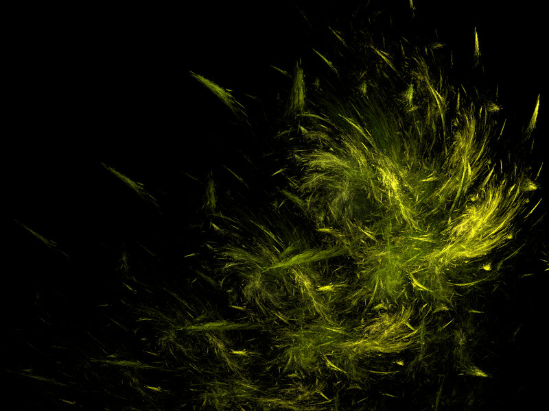 yellow fractal explosion