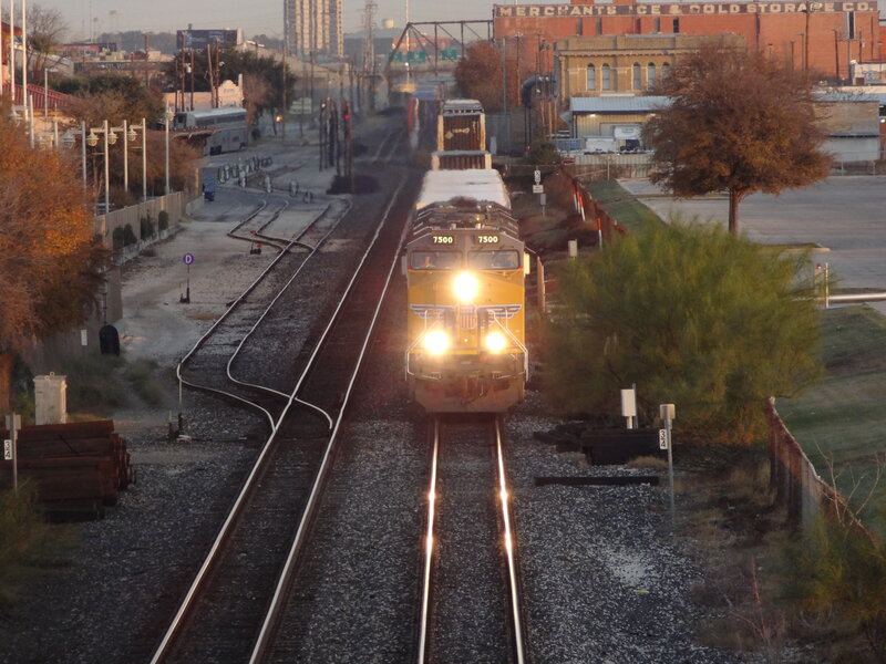 Yellow Freight Train — Dramatic