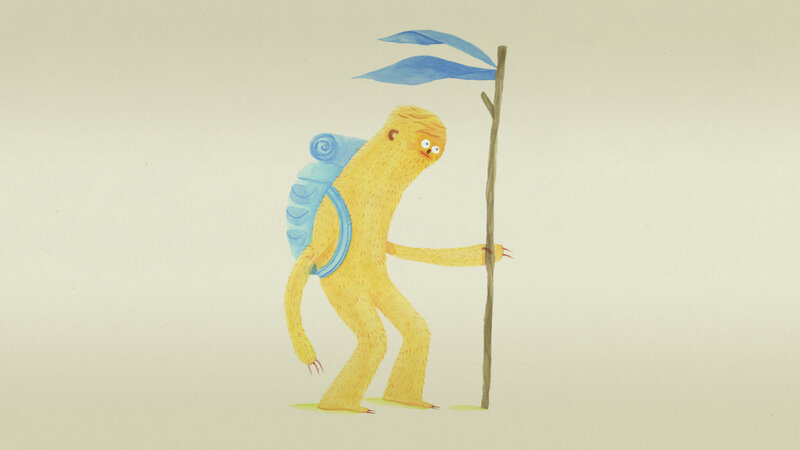 Yellow Furry Creature — Calm