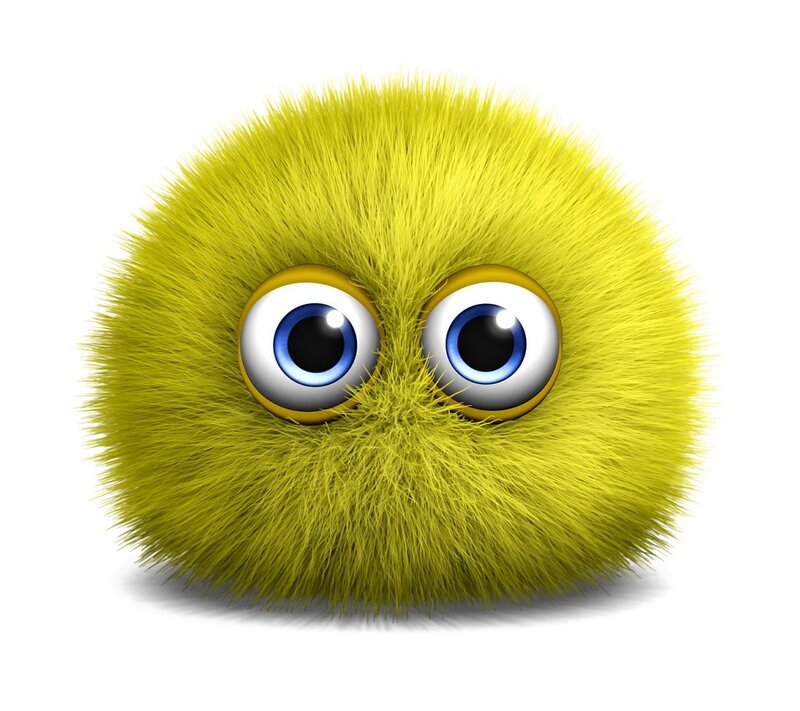 Yellow Furry Creature