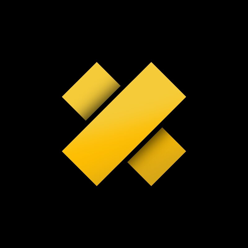 Yellow Geometric Shapes — Minimalist