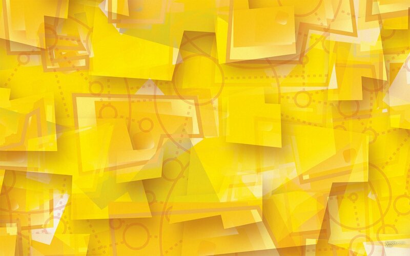 Yellow Geometric Shapes