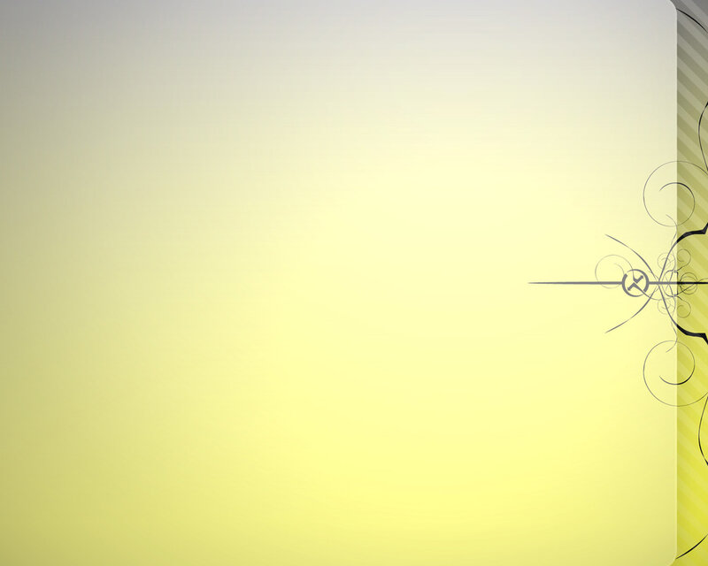 yellow gradient with decorative swirls