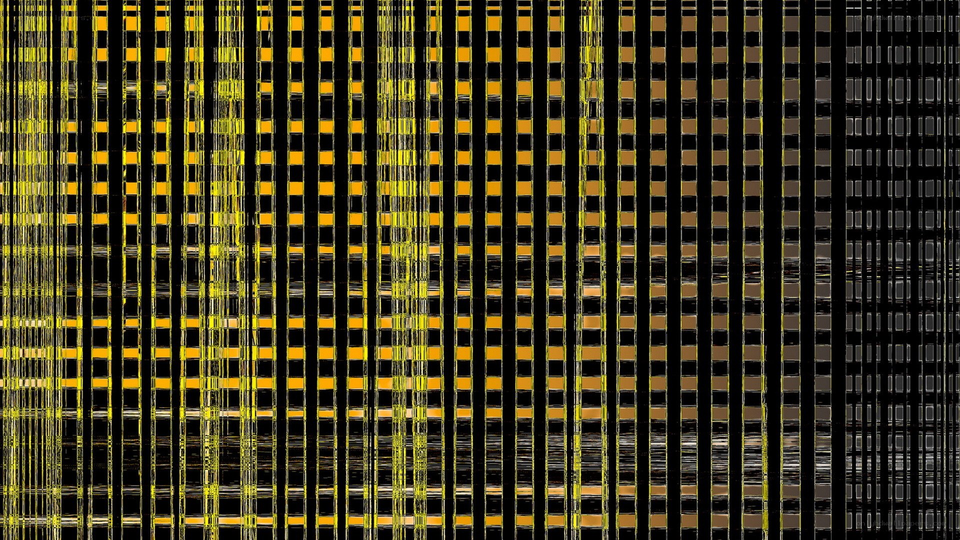 yellow grid pattern