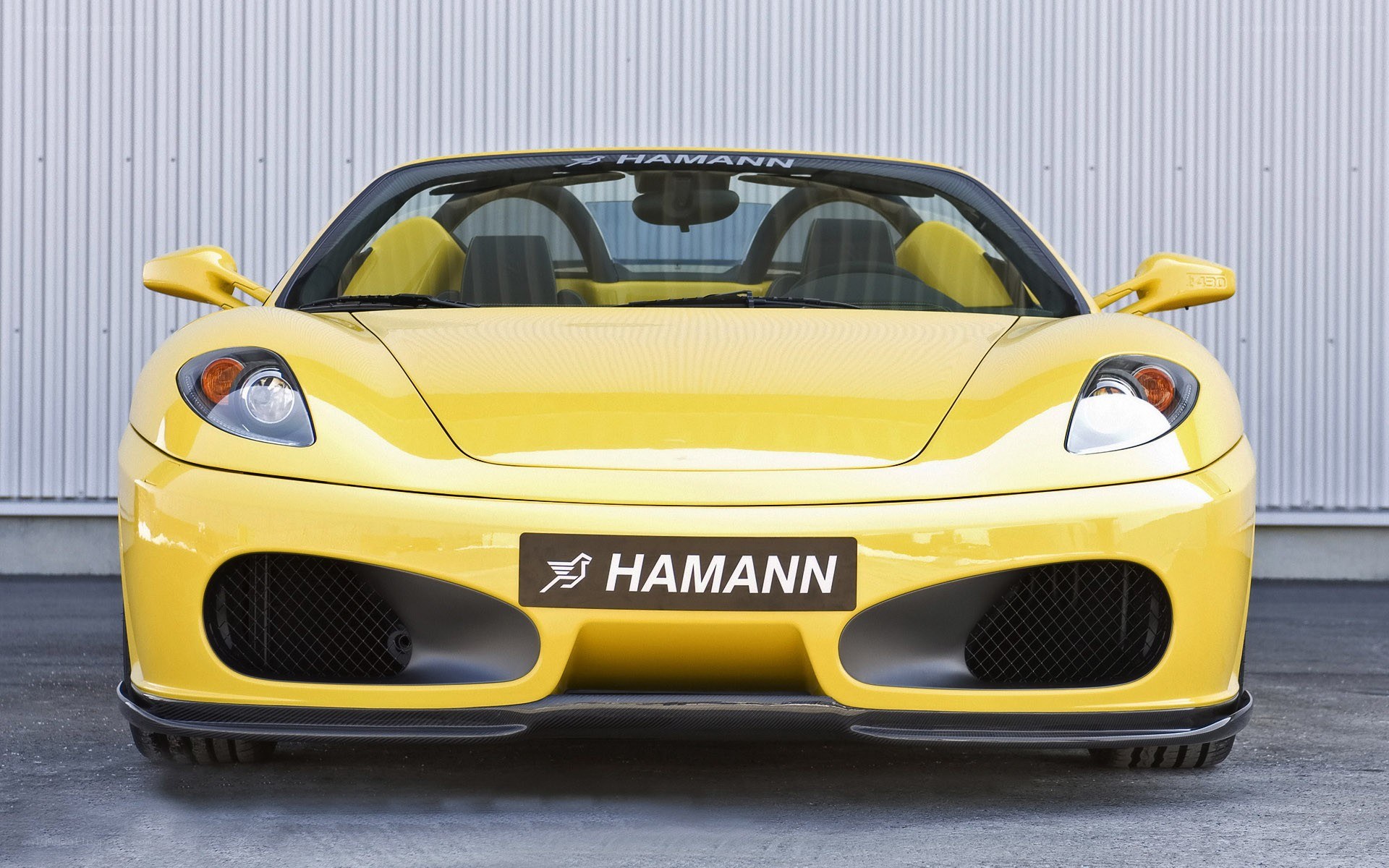 Yellow Hamann Ferrari 360