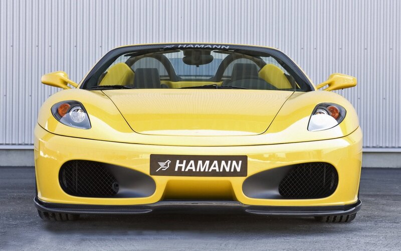 Yellow Hamann Ferrari