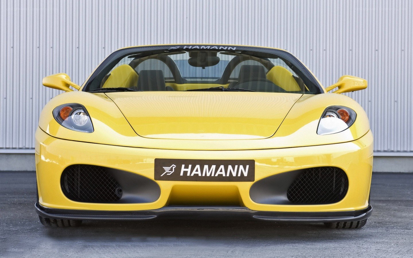 Yellow Hamann Ferrari
