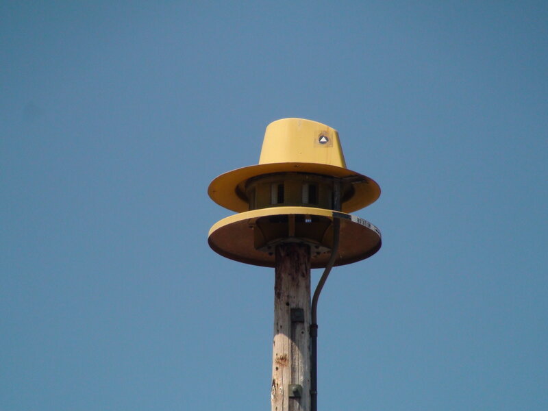 Yellow Hat-shaped Siren