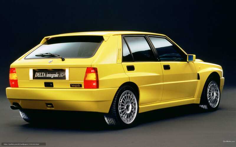 Yellow Hatchback Car — Dramatic