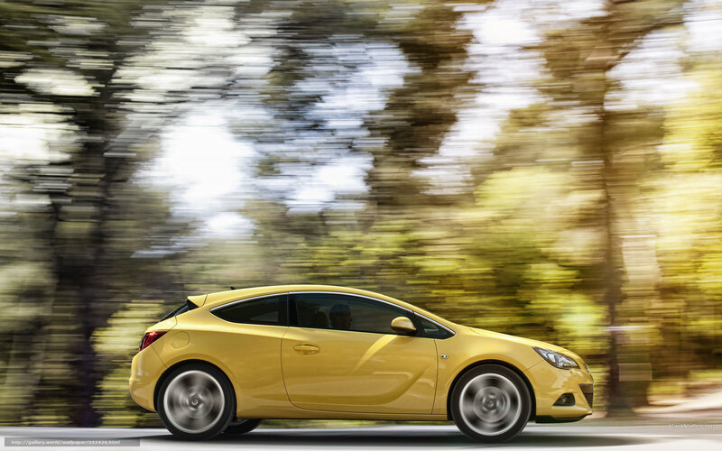 Yellow Hatchback Car — Dynamic, Afternoon, Photograph