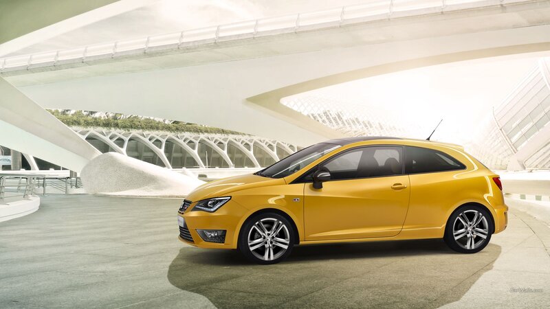 Yellow Hatchback Car — Serene, Afternoon