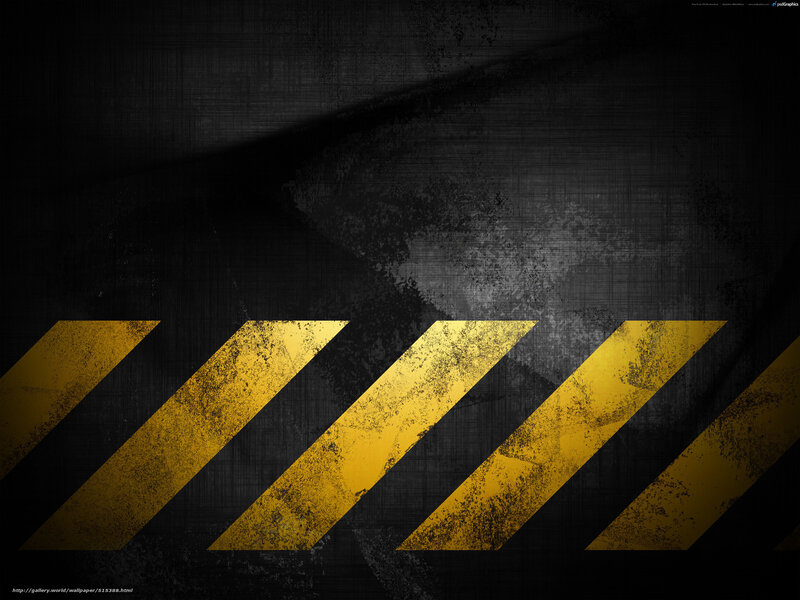 Yellow Hazard Stripes