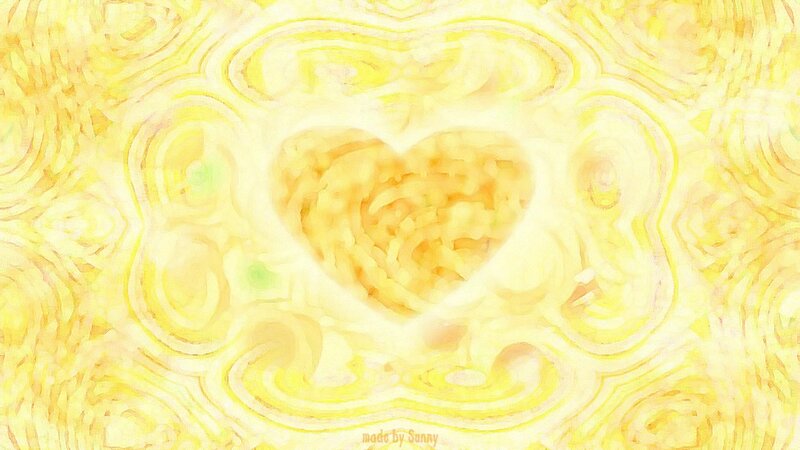 Yellow Heart Pattern