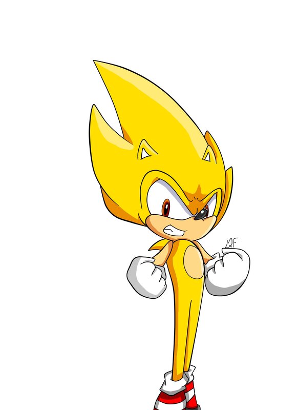 Yellow Hedgehog Character — Confident