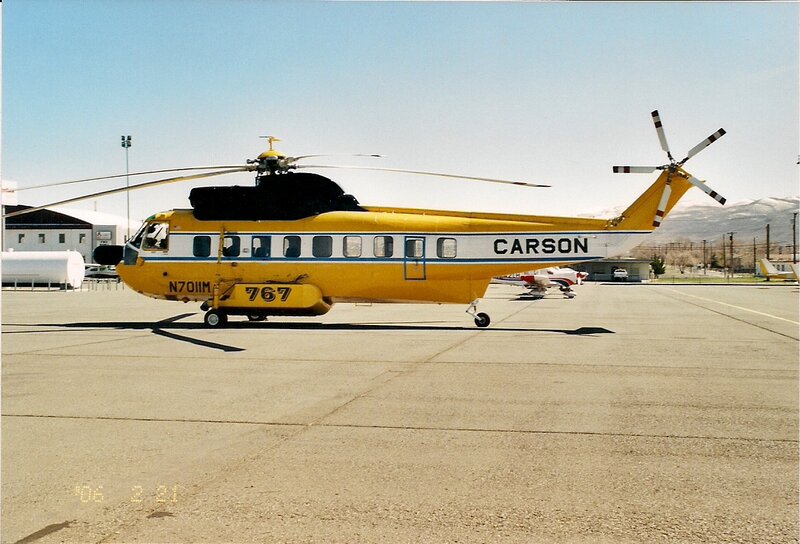 Yellow Helicopter on Tarmac — Clear