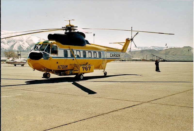 Yellow Helicopter on Tarmac — Neutral