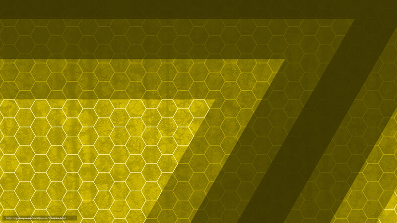 yellow hexagon pattern background