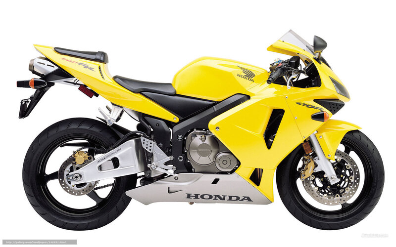 Yellow Honda CBR600RR