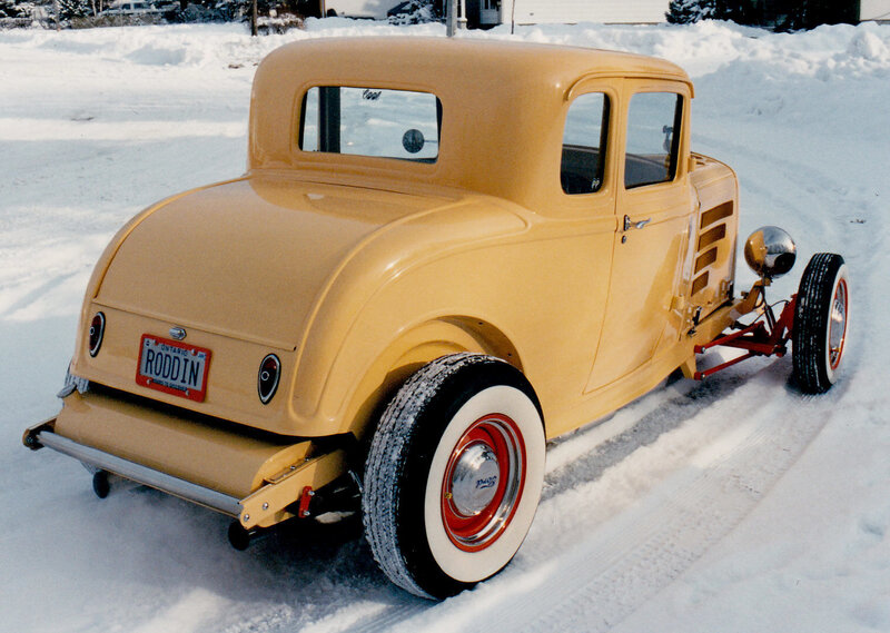 Yellow Hot Rod Car — Calm
