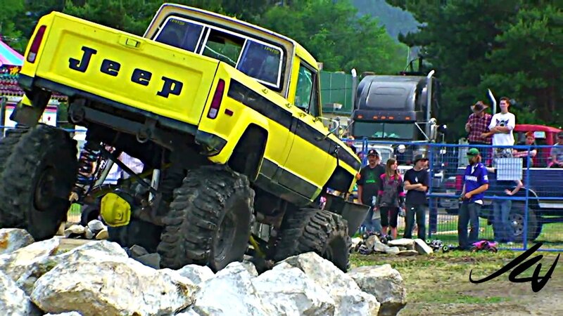 Yellow Jeep Truck — Outdoor