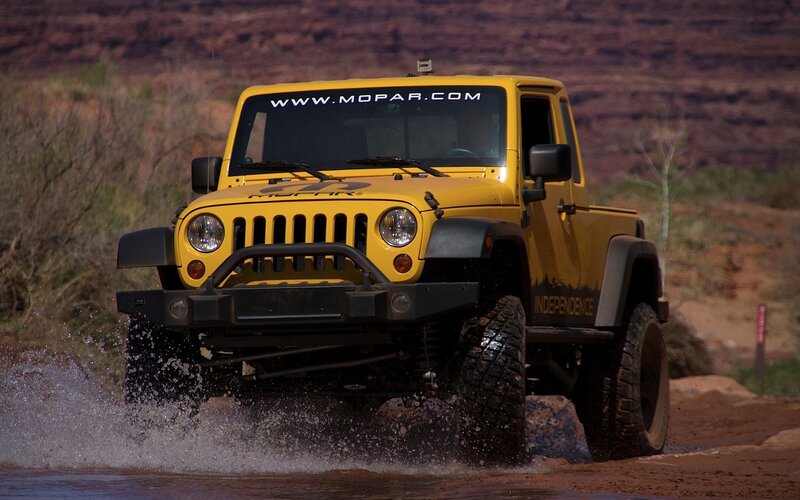 Yellow Jeep Wrangler — Adventurous