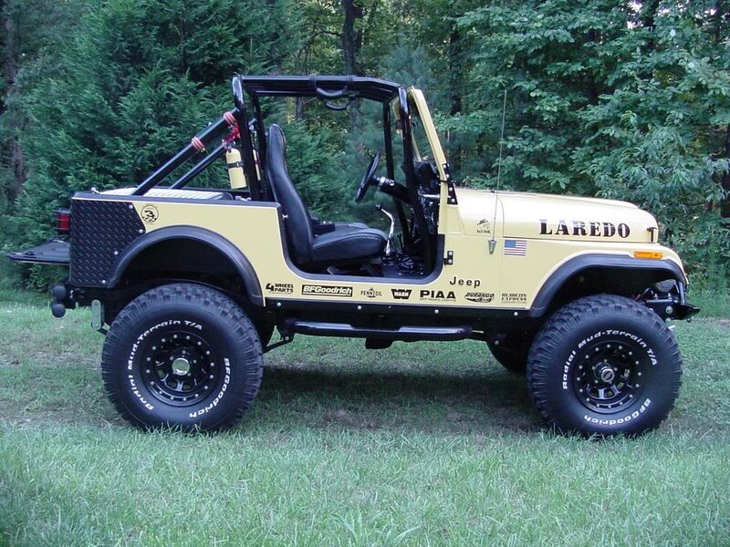 Yellow Jeep Wrangler — Outdoor