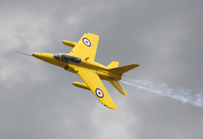 Yellow Jet Aircraft