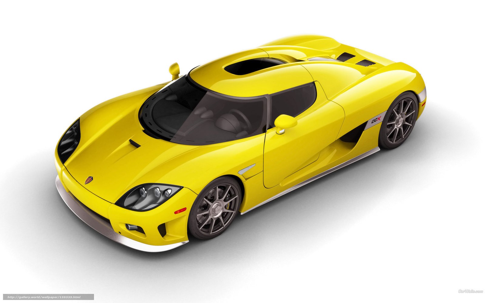 yellow koenigsegg ccx sports car