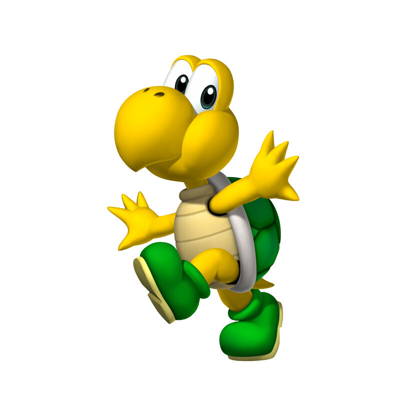 Yellow Koopa Turtle