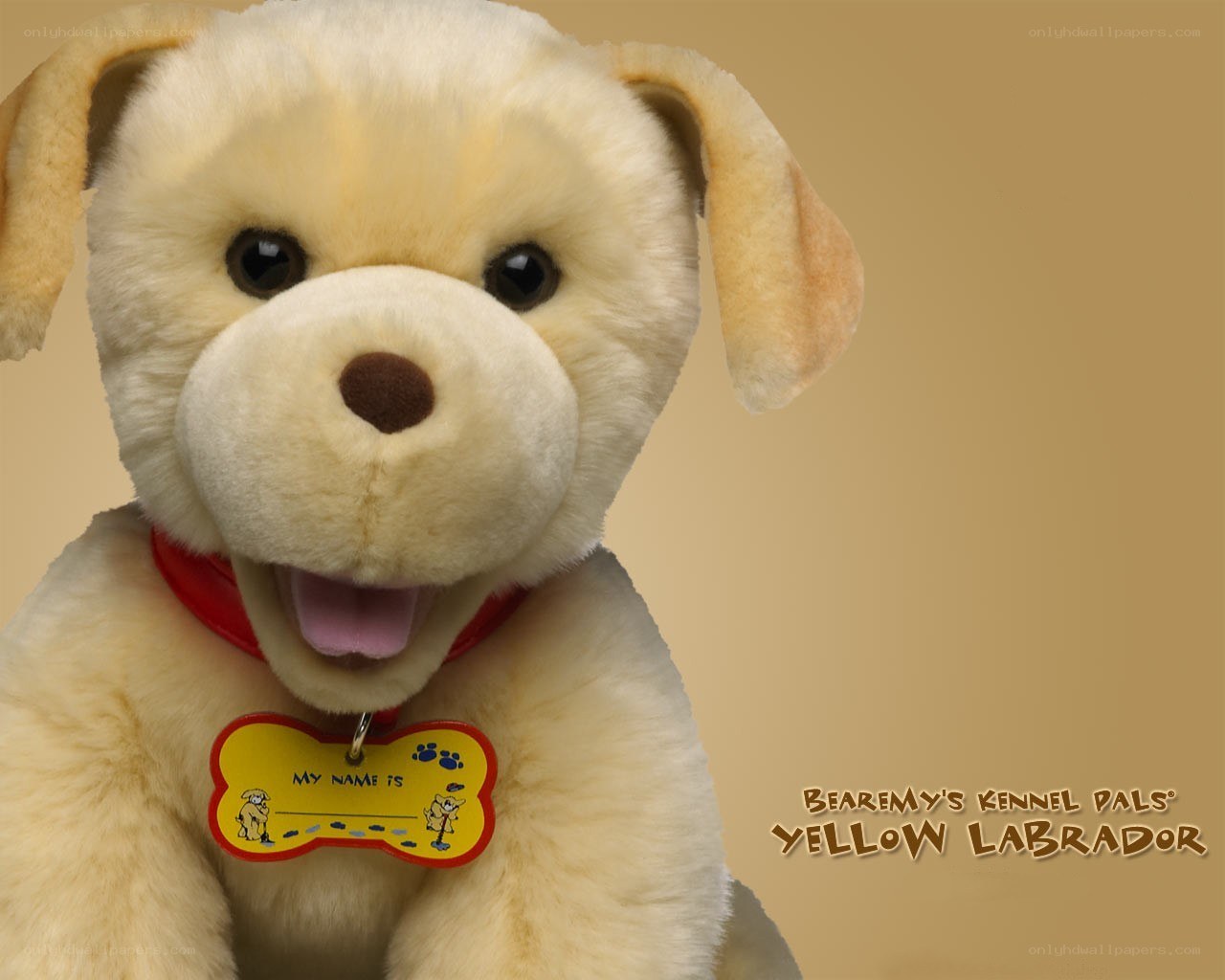 Yellow Labrador Plush Toy