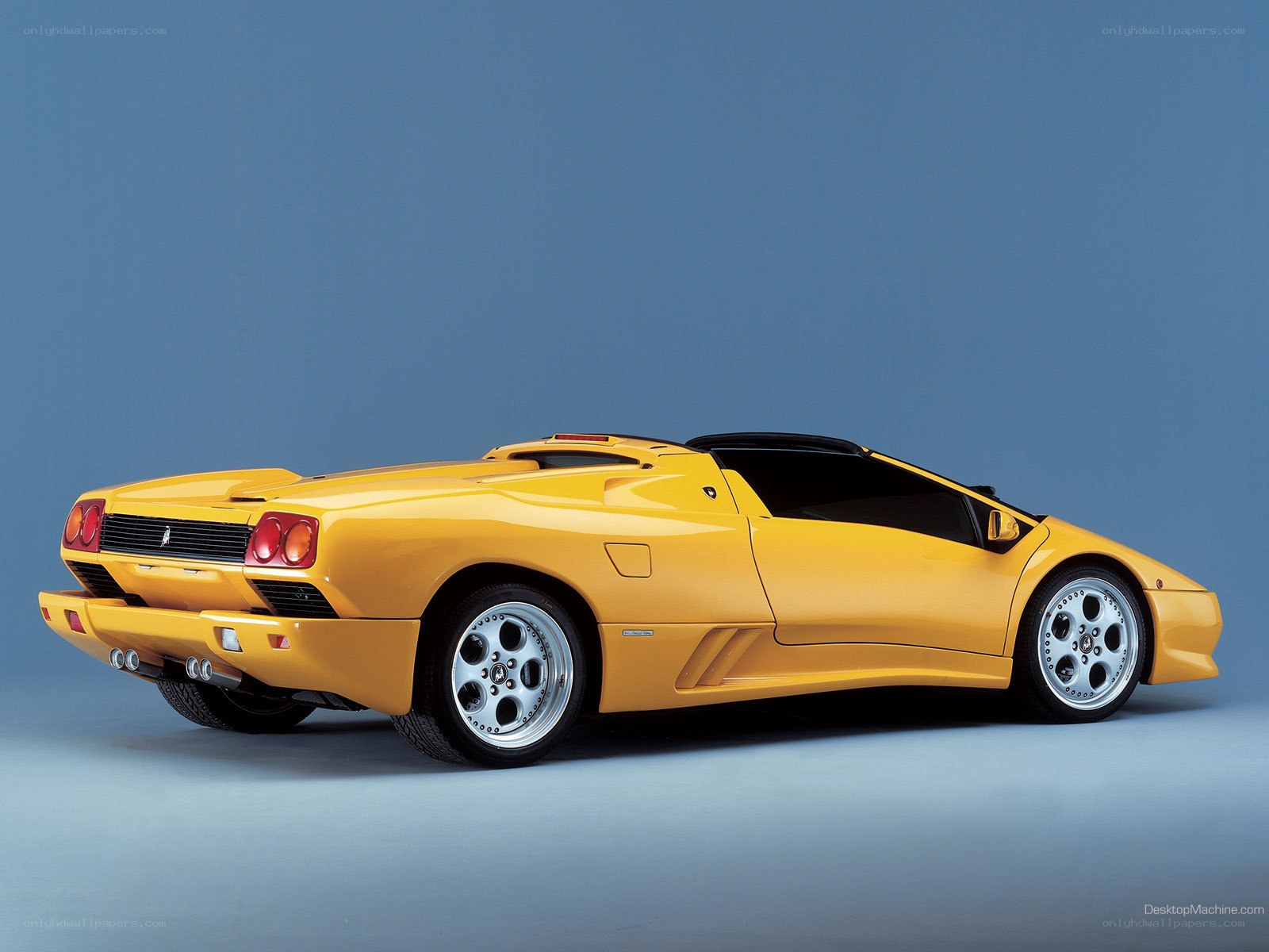 Yellow Lamborghini Diablo