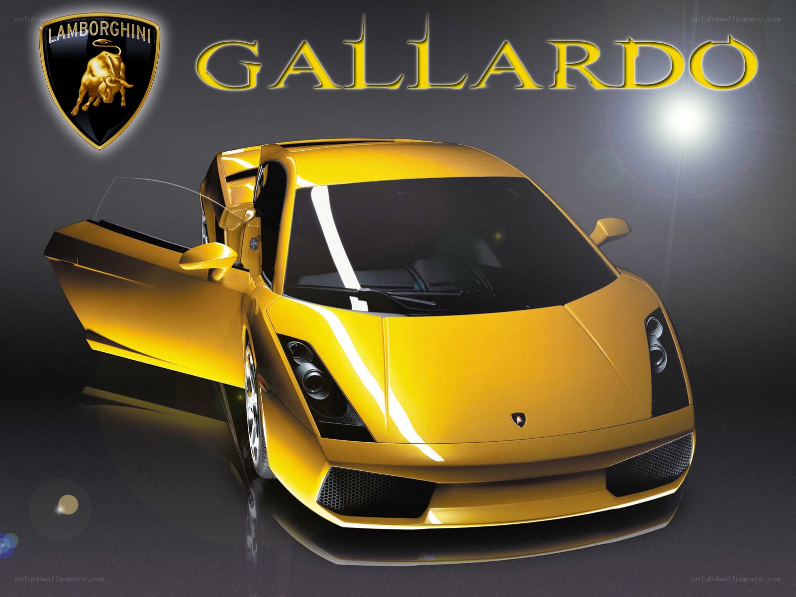 Yellow Lamborghini Gallardo