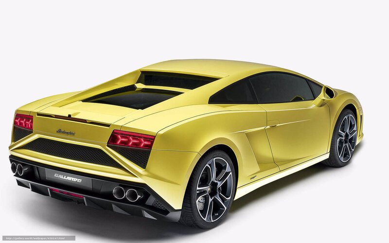 Yellow Lamborghini Gallardo — Neutral, Photograph, Car
