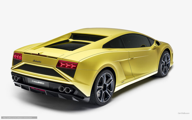 Yellow Lamborghini Gallardo