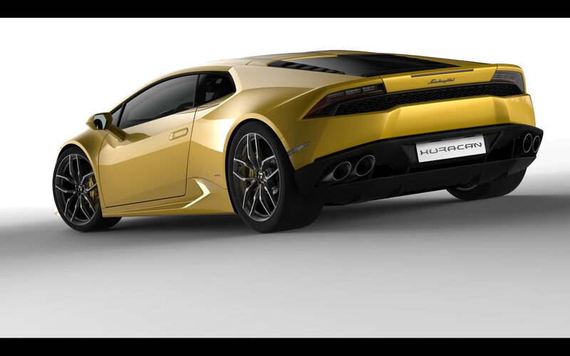 Yellow Lamborghini Huracan